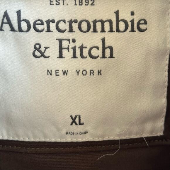 Abercrombie & Fitch Baseball Bomber Camo Jacket Rare - Picture 7 of 8
